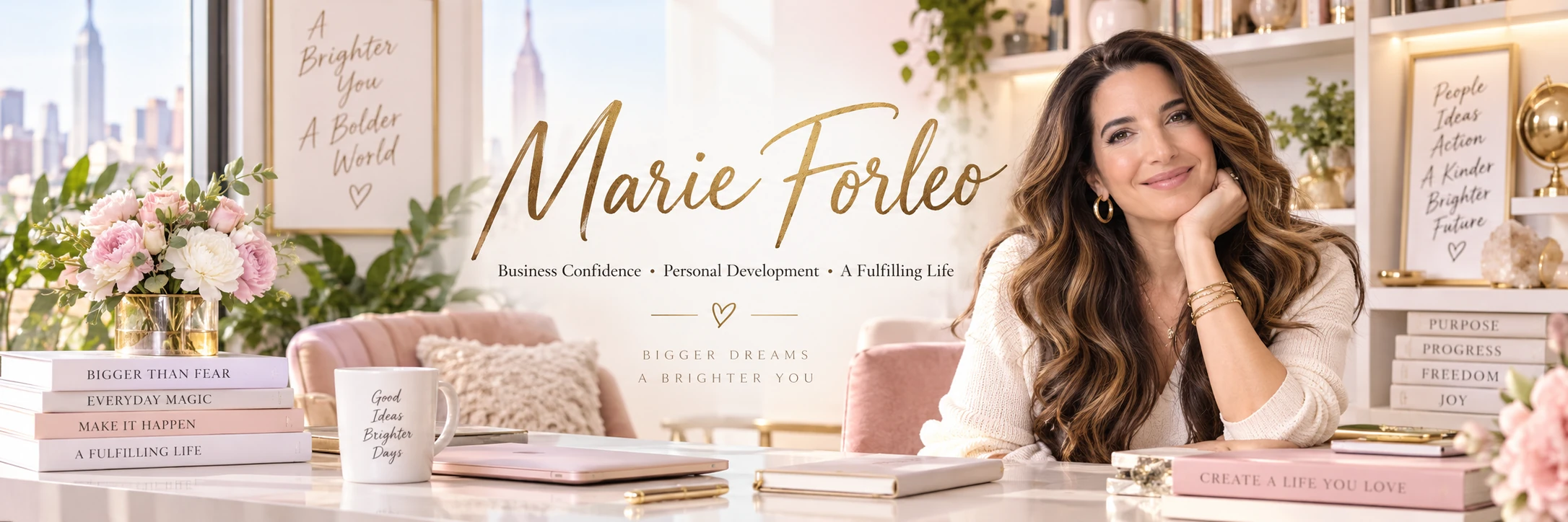 Marie Forleo Tube7X channel cover