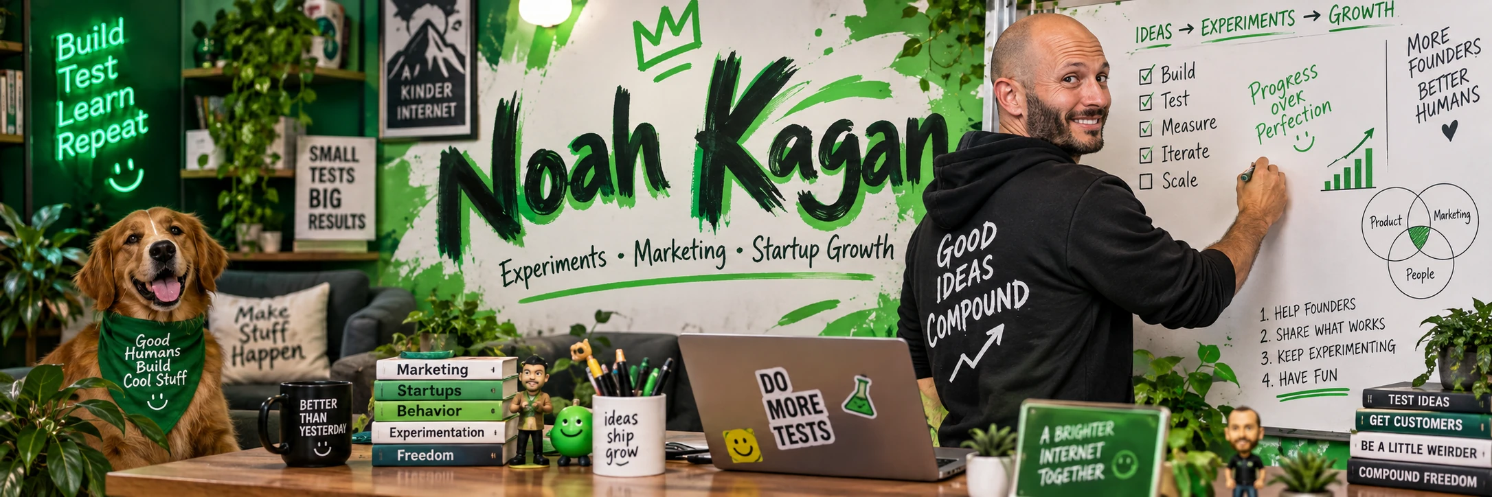 Noah Kagan Tube7X channel cover