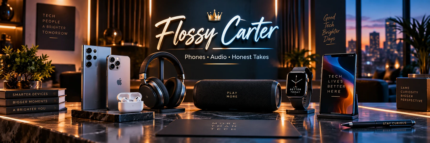 Flossy Carter channel header