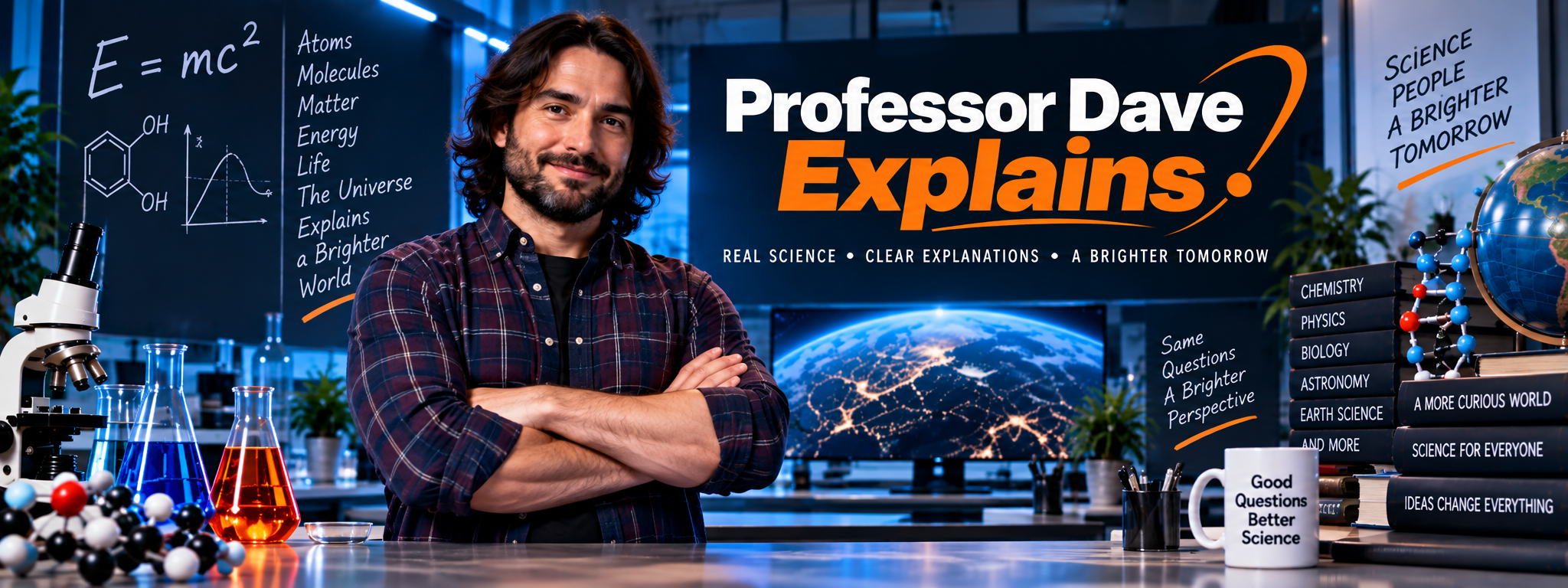 Professor Dave Explains Tube7X channel cover
