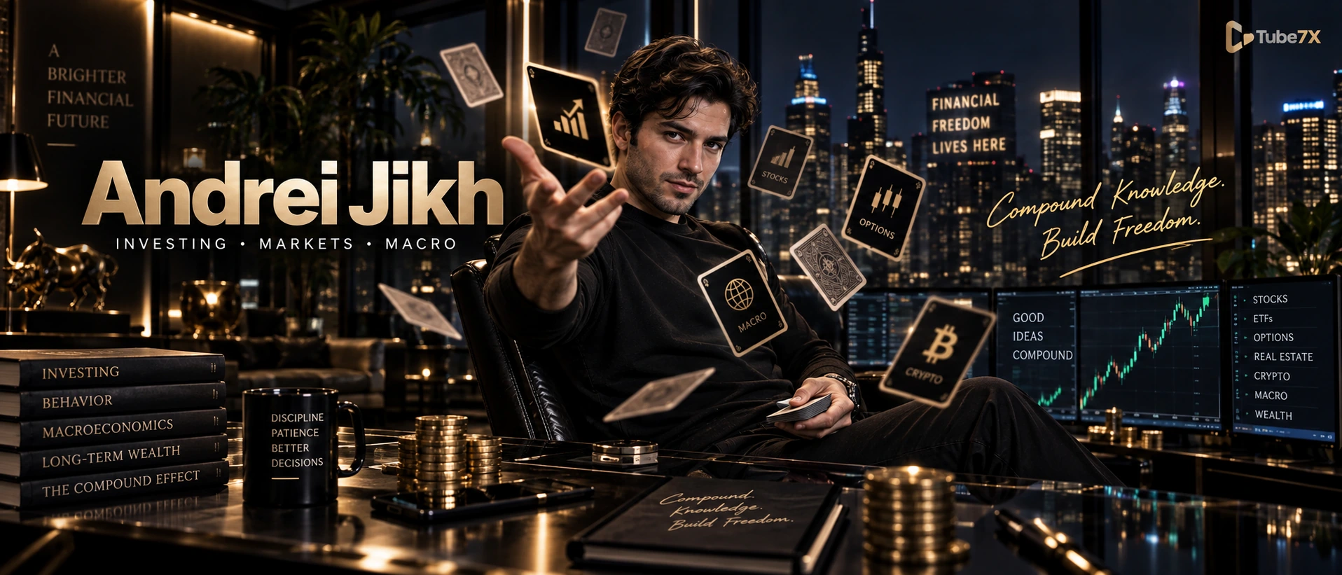 Andrei Jikh Tube7X channel cover