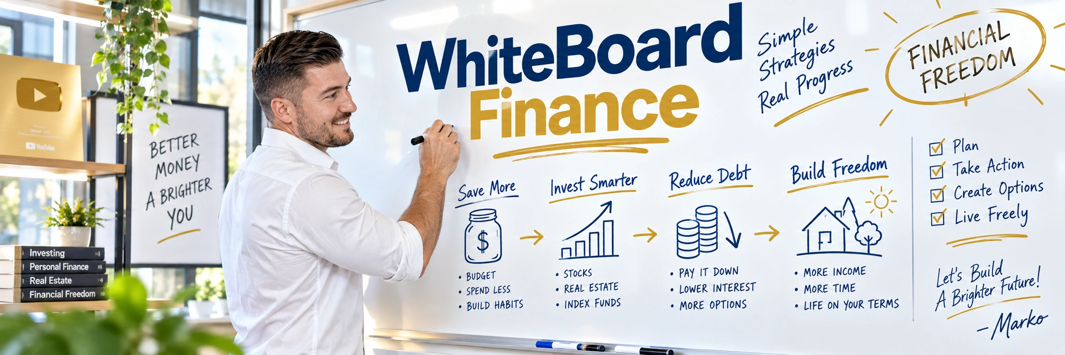 WhiteBoard Finance Tube7X channel cover